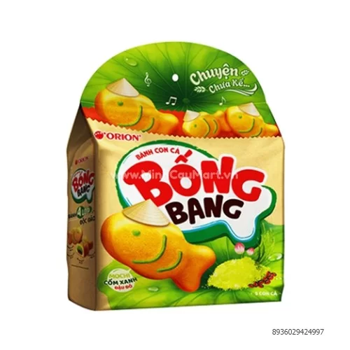 Bánh cá Bống Bang gói 5P                                                                                                                                                                                                                                   Bánh cá Bống Bang gói 5P