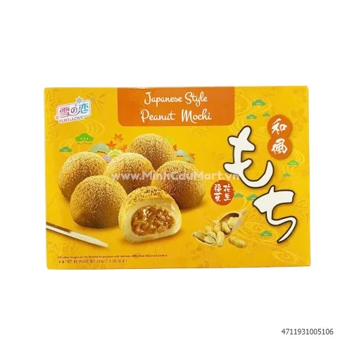 Bánh bao chỉ vị đậu phộng nhập khẩu Đài Loan 210gr Bánh bao chỉ vị đậu phộng nhập khẩu Đài Loan 210gr