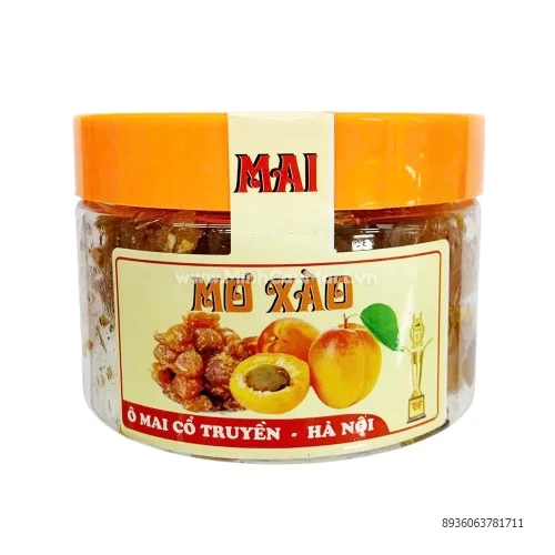 Ô mai mơ xào Tân Việt 120/150g    Ô mai mơ xào Tân Việt 120/150g