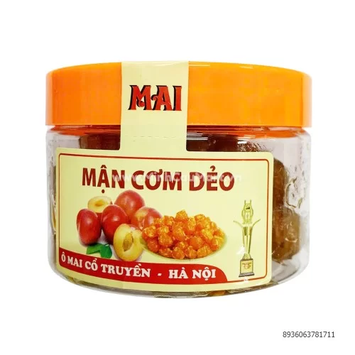 Ô mai mận cơm dẻo Tân Việt  Ô mai mận cơm dẻo Tân Việt