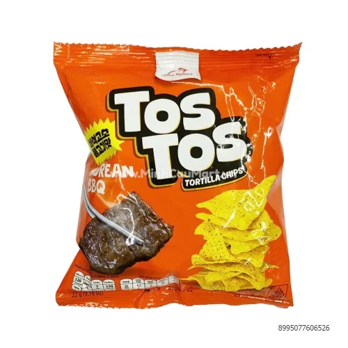 Bánh Tortilla chip các vị Tos Tos 22g  