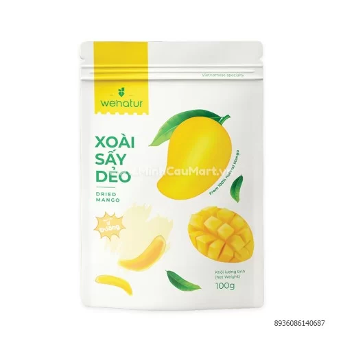 Xoài Sấy Dẻo 100g  Xoài Sấy Dẻo 100g