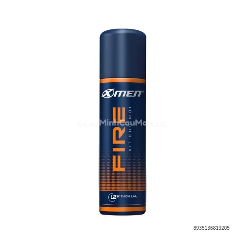 Xịt khử mùi hương nước hoa X-Men Fire Active 140ml Xịt khử mùi hương nước hoa X-Men Fire Active 140ml