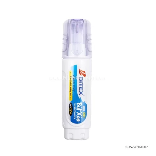 Bút xoá thân trắng 12ml C01