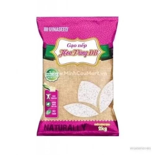 Nếp Cái Hoa Vàng 2Kg