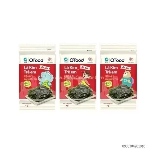 Lá kim trẻ em Ofood lốc 5g*3 gói Lá kim trẻ em Ofood lốc 5g*3 gói