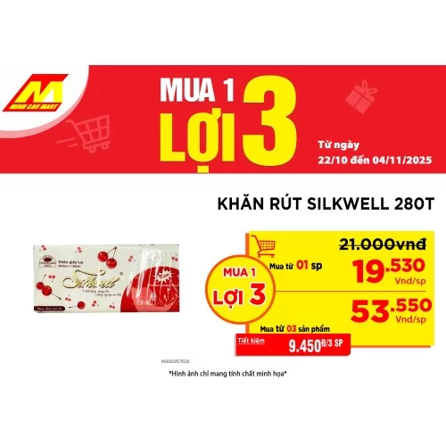 Khăn rút Silkwell 280T Khăn rút Silkwell 280T