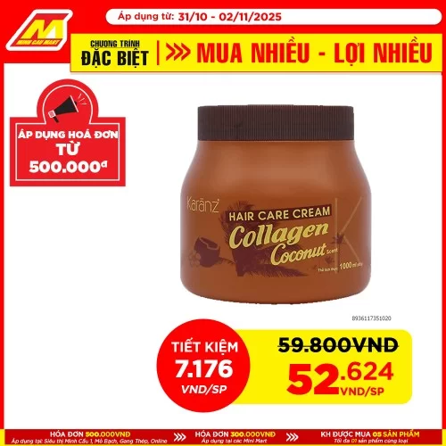 Ủ Colagen Karaz 500ML Nâu Ủ Colagen Karaz 500ML Nâu