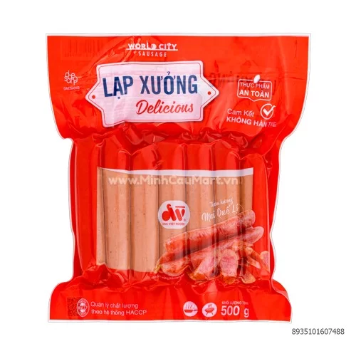 Lạp sườn Đức việt 500Gr 