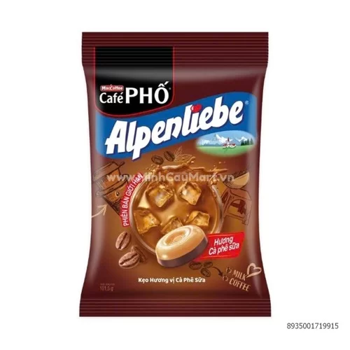 Kẹo gói nhỡ ALP cà phê sữa đá 259g                                                                                                                                                                                                                        