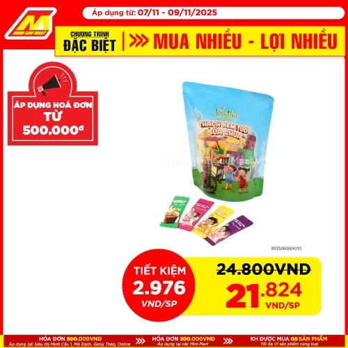 Thạch Long Hải kem sữa chua 450g