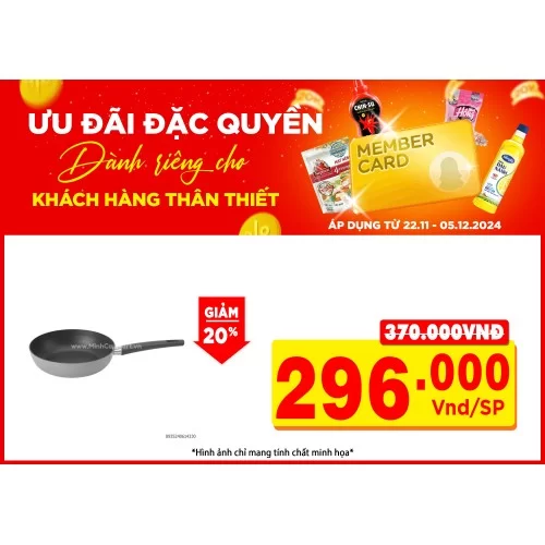 Chảo chống dính Basic Elmich EL5952 size 28cm