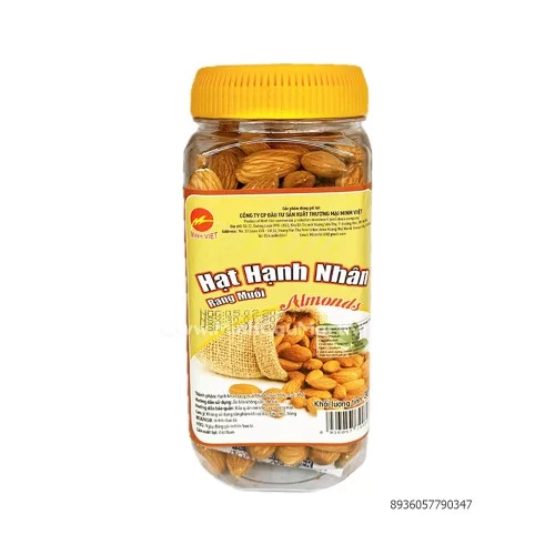 Hạt Hạnh Nhân Rang Muối Minh Việt 300g