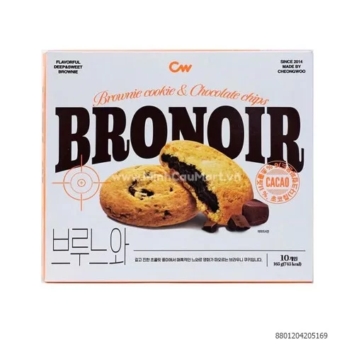 Bánh Quy socola Bronoir 198g                                                                                                                                                                                                                              