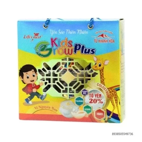 Yến sào thiên nhiên 20%- Canxi & Xương khớp 6 lọ/ lốc