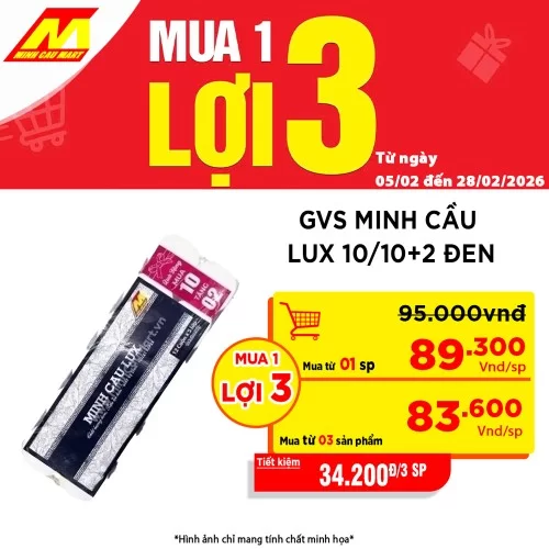 Giấy Vệ Sinh Minh Cầu Lux Xanh Than 12 Cuộn * 5 Lớp