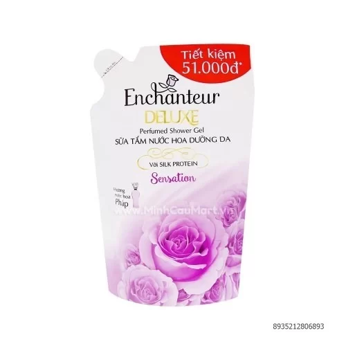 Sữa Tắm Nước Hoa Dưỡng Da Enchanteur Nước Hoa Pháp 450ml