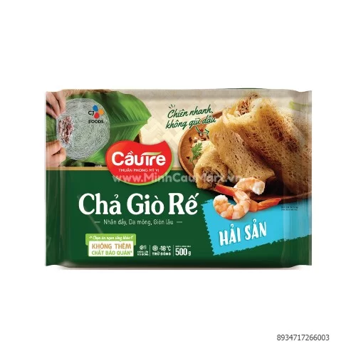 Chả Giò rế hải sản Cầu tre 500g