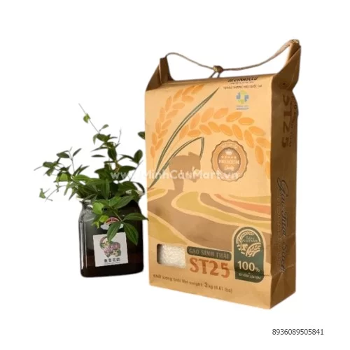 Gạo sinh thái ST 25 3Kg
