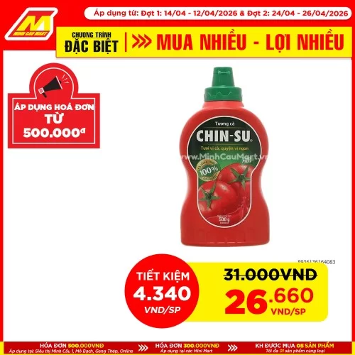 Tương cà chinsu 500ml