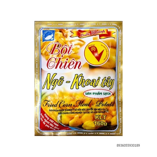 Bột chiên ngô khoai Quốc Khánh 160g                                                                                                                                                                                                                       