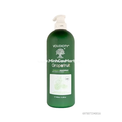 Dầu Gội Bưởi Voudioty Biotin Màu Chai Xanh 1000ml