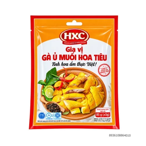 Gia vị gà ủ muối hoa tiêu HXC 85g