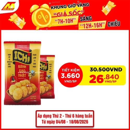 Bánh Gạo Ichi 180gr