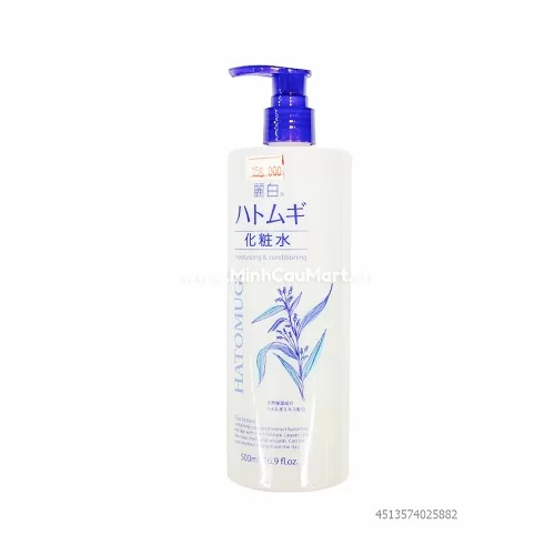 Nước hoa hồng dưỡng ẩm MOISTURIZING & CONDITIONING HATOMUGI 500ml