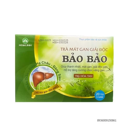 Trà tan Bảo Bảo ( 20 Túi/hộp)                                                                                                                                                                                                                             