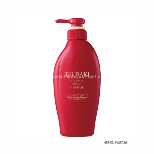 Dầu gội TSUBAKI Phục hồi bóng mượt 450ml đỏ