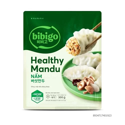 Bánh Mandu Bibigo Nấm 300g