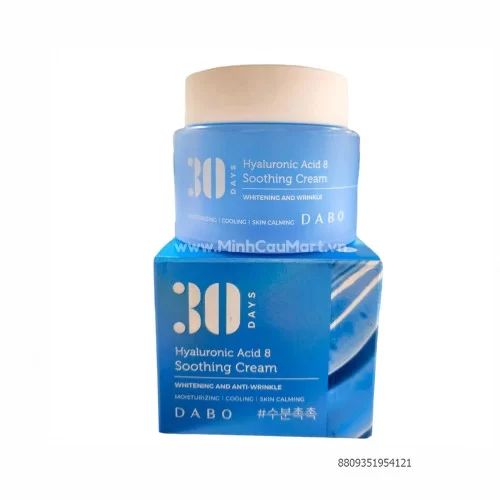 Kem dưỡng da Hyaluronic siêu cấp ẩm, dưỡng trắng chống nhăn làm dịu da - DABO Hyaluronic Acid