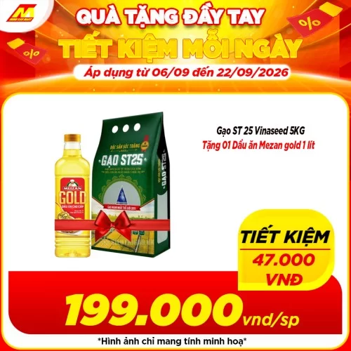 Gạo ST 25 Sóc Trăng 5KG