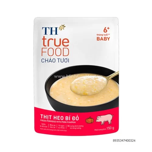 Cháo tươi heo bí đỏ TH 150g
