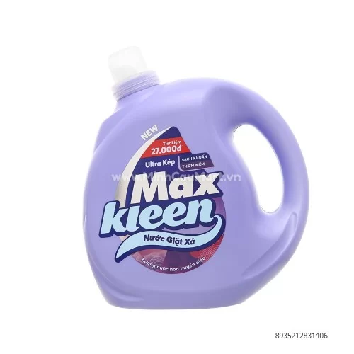 Nước giặt Maxkleen huyền diệu can 3.1kg