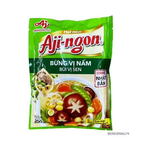 Hạt Nêm Aji- Ngon Vị Nấm Sen 200g 