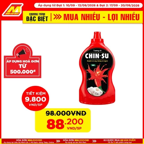 Tương ớt chinsu 2kg
