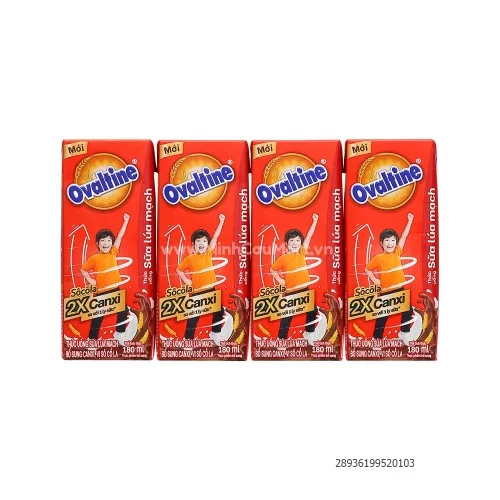Sữa tươi ovantine thùng 48 hộp * 180ml                                                                                                                                                                                                                    