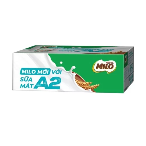 Sữa Milo A2 180ml 48 hộp/thùng                                                                                                                                                                                                                            