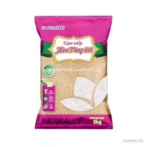 Nếp Cái Hoa Vàng 2Kg