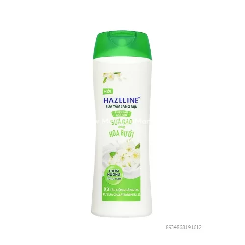 Sữa tắm Hazeline gạo hoa Bưởi chai 350g