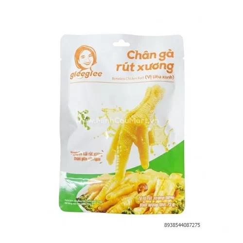 Chân gà rút xương GleeGlee vị tiêu xanh 72g