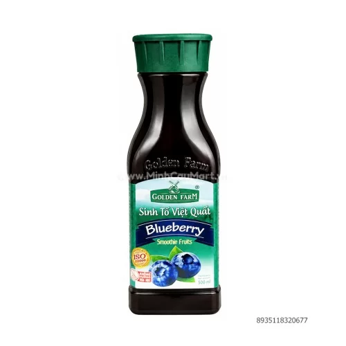 Sinh tố Golden Farm Việt Quất 500ml