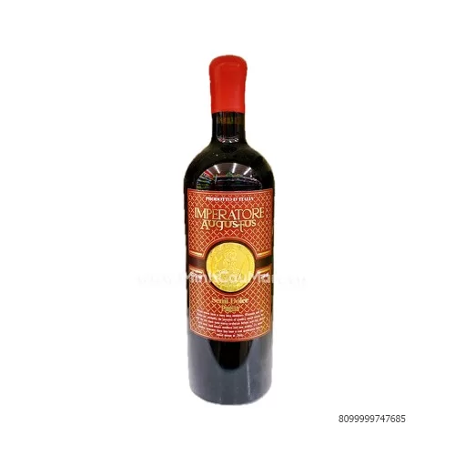 Rượu Vang Ý Impreratore Augustus Semi Dolce Puglia 12.5% 750ml