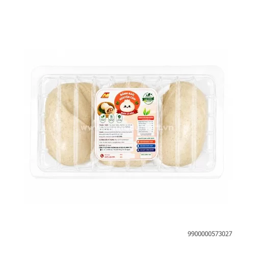 Bánh bao nhân gà nấm Minh  Cầu hộp 300gr                                                                                                                                                                                                                  