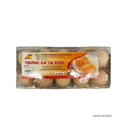 Trứng gà ta tươi 10 quả                                                                                                                                                                                                                 