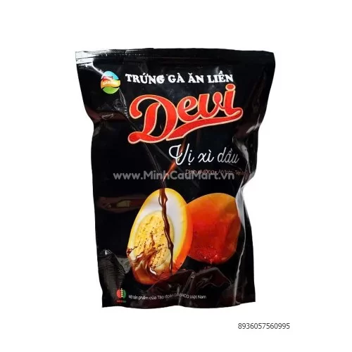 Trứng ăn liền Devi vị xì dầu 1 quả                                                                                                                                                                                                                        