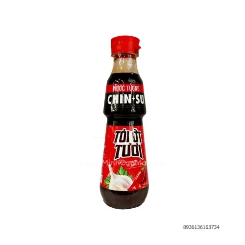 Nước Tương Chin-Su Tỏi Ớt Tươi 330ML