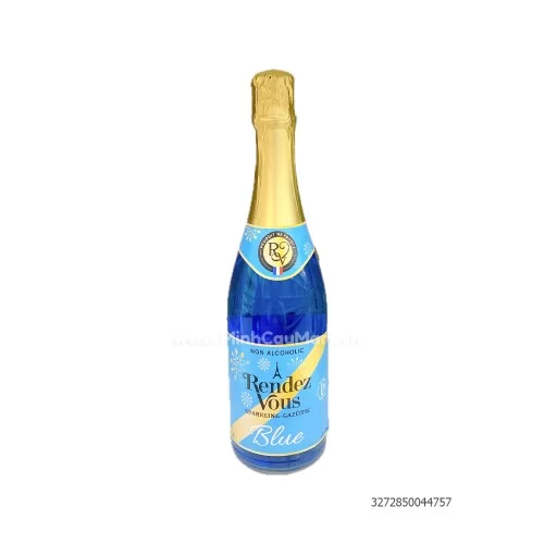 Nước trái cây có gas không cồn Rendez Vous Sparkling - Blue 750ml
